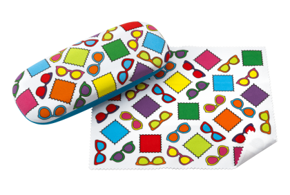Accessoires - ET-0105 etui en doekje  Popart 
