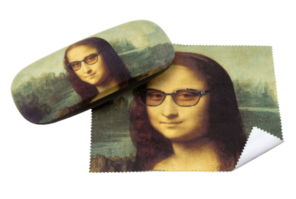 Accessoires - ET-0108 etui en doekje  Mona Lisa 