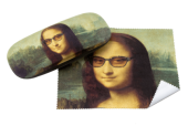 Accessoires - ET-0108 etui en doekje  Mona Lisa 